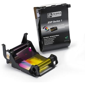 Färgband ZEBRA YMCKO, ZXP Series 1