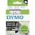Tape Dymo D1, 9 mm, zwart op wit