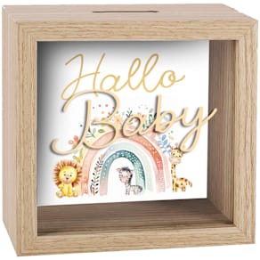 Spardose Bilderrahmen, Baby