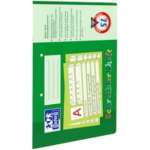 Schreiblernheft Oxford Anfängerheft, A4 quer, 16 Blatt, SL