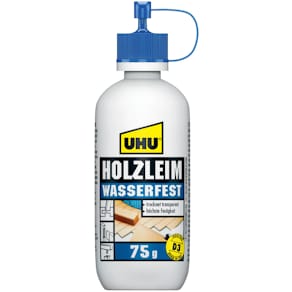 Holzleim UHU Wasserfest D3, 75 g