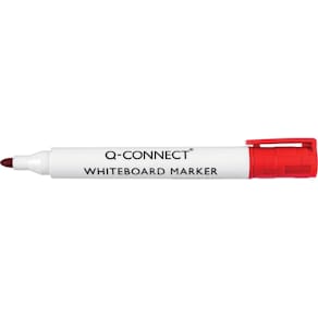Whiteboardmarker Q-Connect, 2–3 mm, rot
