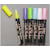 Whiteboard- & Blackboardpenna MARVY Fluorescerande, rund, 6/fp