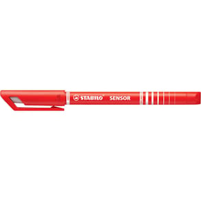 Fineliner STABILO Sensor, 0,3 mm, rot