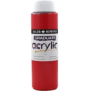 Akrylfärg Röd 500 ml DALER-ROWNEY