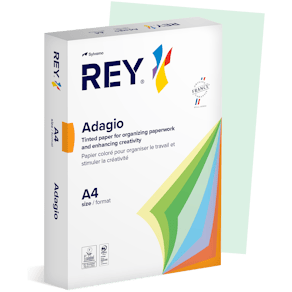 Färgat kopieringspapper Rey Adagio A4 80g 500/fp Pistachio