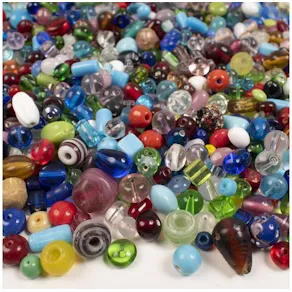 Glaspärlsmix 1 kg