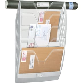Blankettfack CEP Vit/transparent, A4L, 5 fack