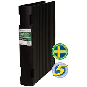 Gaffelpärm Plast KEBAecolite A4 Svart, 55mm