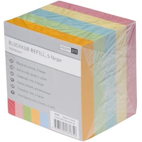 Blockkub Pepperpot 90x90 800ark färg