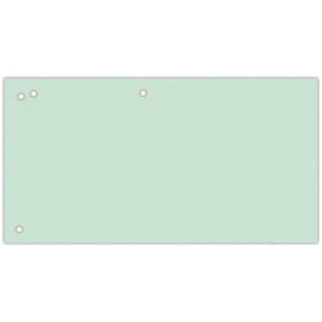 Verdeelstroken Office Products, ft 240 x 105 mm, groen, 100 st.