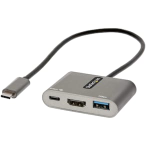 StarTech.com USB C Multiport Adapter, USB-C to HDMI 4K Video,