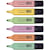 Markeerstift Q-CONNECT pastel, geassorteerde kleuren, pak van 6