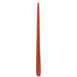 Spitzkerze Noname, rot, 25 mm Ø, 400 mm, ca. 15 Std. Brenndauer