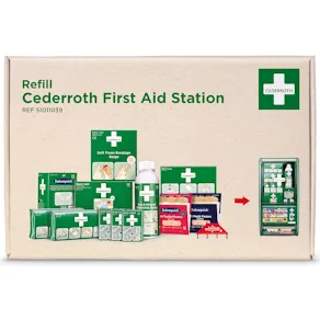 Refill Första Hjälpen-station CEDERROTH
