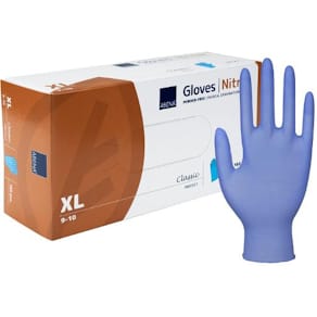 Hanske ABENA C.P nitril u/p XL blå(150)