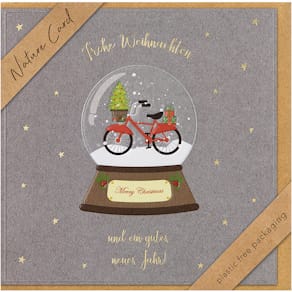 Grußkarte BSB D.T. Weihnachtskarten Nature Crad, 15x15 cm, mit Ku