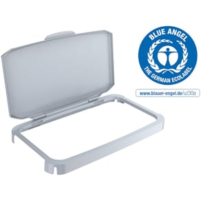 Låg Durable til Durabin affaldsspand, grå, 6 stk