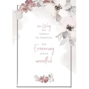 Trauerkarte