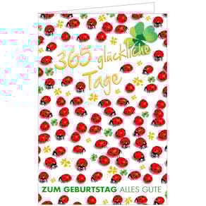 Geburtstagskarte HANRA