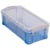 Opbergdoos Really Useful Box, 0,9 liter, transparant blauw