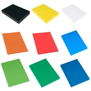 Kartong A2 Svart, 180g, 10/fp