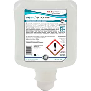 Skumsæbe Deb OxyBAC Extra, påfyldning til dispenser