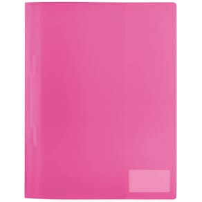 Schnellhefter HERMA, A4, PP, transluzent, pink