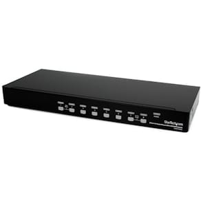 StarTech.com Rackmonterad 1U DVI USB KVM-switch med 8 portar