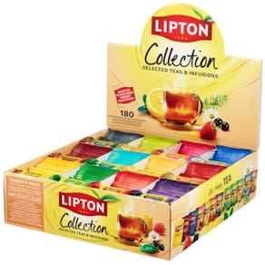 Te LIPTON assortert displayboks (180)