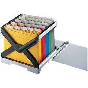 Ausziehboden Leitz, grau, 362x328x315 mm