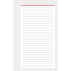 Ersatzeinlage BSB Manager A5, liniert, 50 Blatt