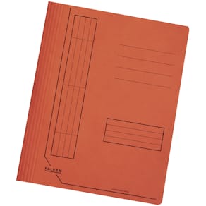 Schnellhefter Falken, A4, intensiv orange