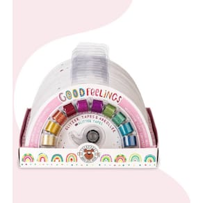 Klebefilm TRENDHAUS Good Feelings Glitzer-Tapes