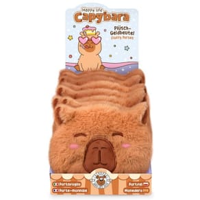 Geldbörse TRENDHAUS Capybara, Plüsch