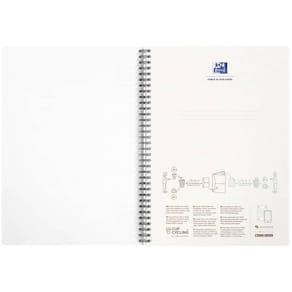 Collegeblock Oxford, A4, 90 Blatt, liniert 7mm, grün