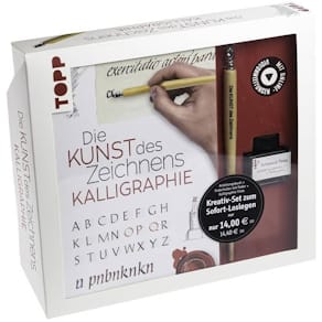 Kalligraphie-Set TOPP, für Anfänger, Komplett-Set
