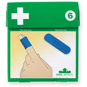 Plåster DAHL blå detectable Nr.6 50/fp
