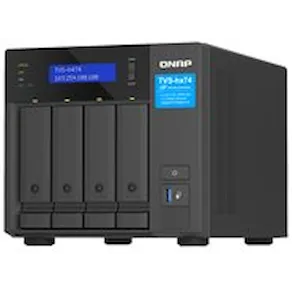 QNAP TVS-H474 - NAS-server - 4 fack - SATA 6Gb/s - RAID JBOD, 0,