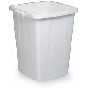 Affaldsspand Durable Durabin hvid, 6 stk