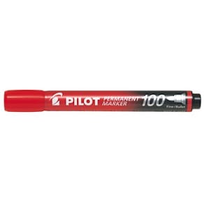Märkpenna PILOT SCA 100 2-4,5 rund röd