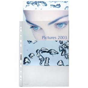 Plastficka LYRECO A4 0,08 klar 100/fp