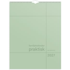 Burde Familjekalender Praktisk 2027