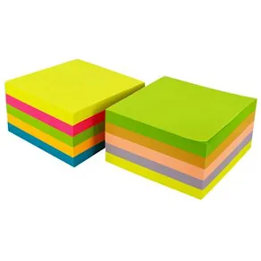 Notes LYRECO kub prem 76x76 färger 2/fp