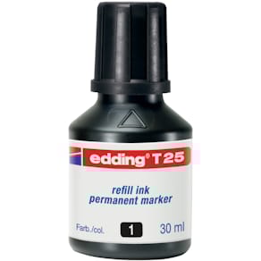 Nachfülltinte edding, 30 ml, schwarz