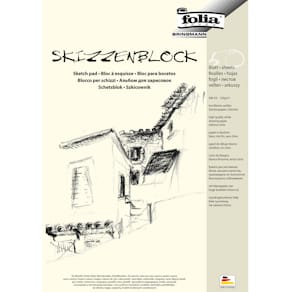 Skizzenblock Folia 8303, 50 Blatt, A3, Motiv G