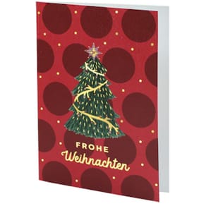 Briefkarte Rössler Ho-Ho-Ho, B6hd, inkl. Umschlag, Weihnachten