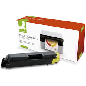 Lasertoner Q-CONNECT K18328QC, ersetzt Kyocera TK-5270Y, gelb, 6.