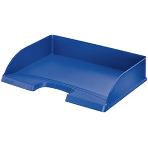 Briefkorb Leitz Standard Plus, A4 quer, blau