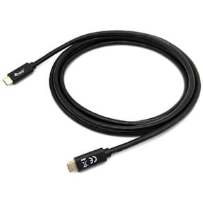 USB-Kabel equip USB 3.2 Gen 1x1 Type-C auf Type-C, 2,0m, schwarz